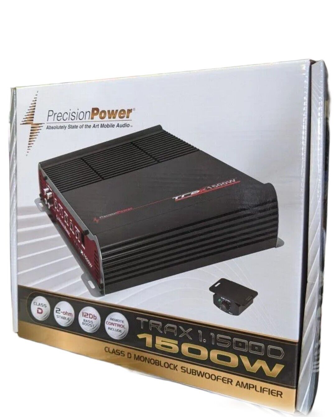 【大型トランス】自作power amp.❷ Precision Power Ppi TRAX1.1500D Monoblock Car Audio Class D Sub