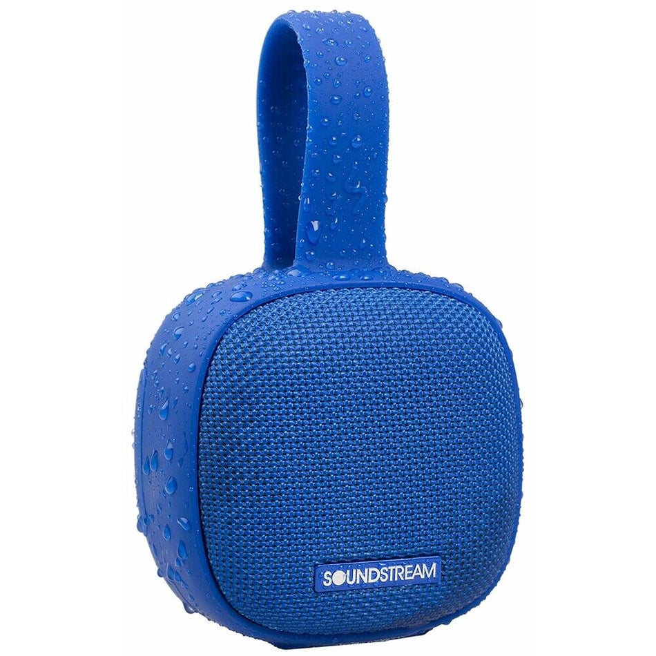 SOUNDSTREAM H2S-BL PORTABLE BLUETOOTH SPEAKER, H2 GO RUGGED WATERPROOF CLAMP IPX