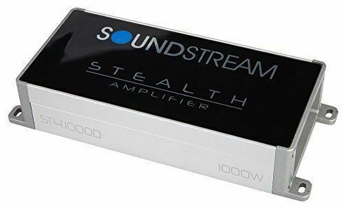SOUNDSTREAM ST4.1000D COMPACT CAR MOTORCYCLE 4 CHANNEL AMP AMPLIFIER 1000W MAX