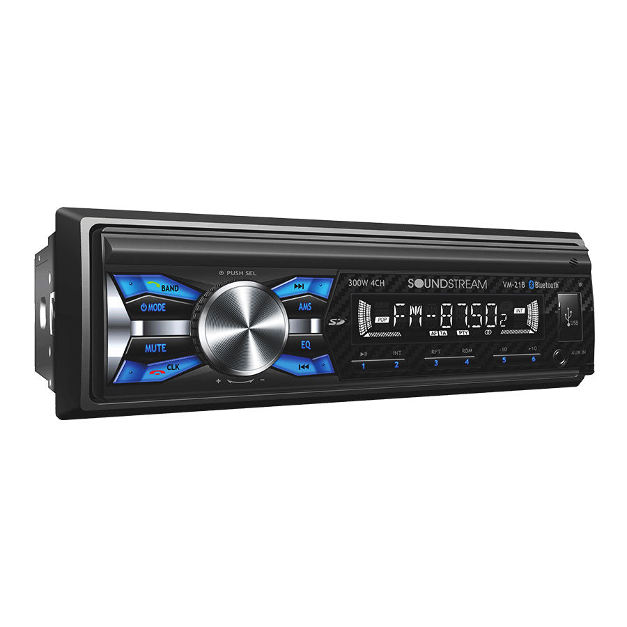 Soundstream VM-21B Single Din Bluetooth Digital Media Receiver