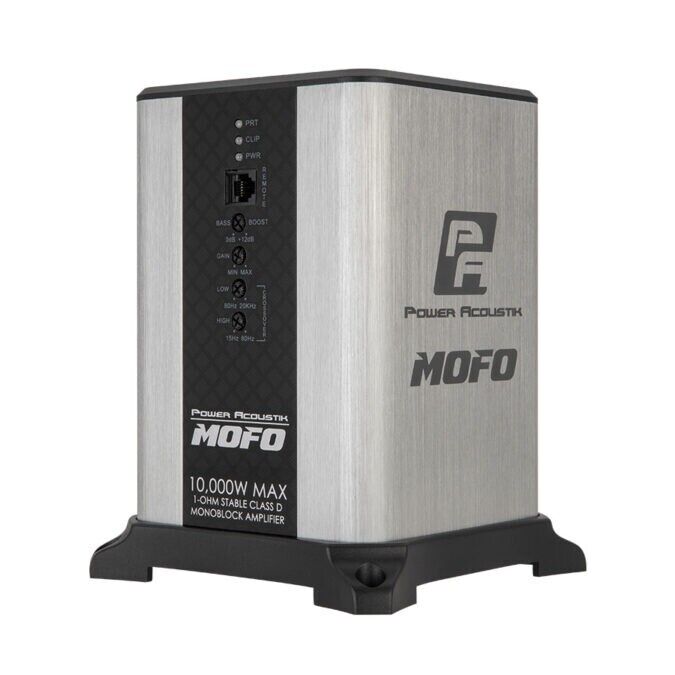POWER ACOUSTIK MOFO1-10KD 1 CH CLASS D MONOBLOCK CAR AUDIO AMP SUB AMPLIFIER 10K