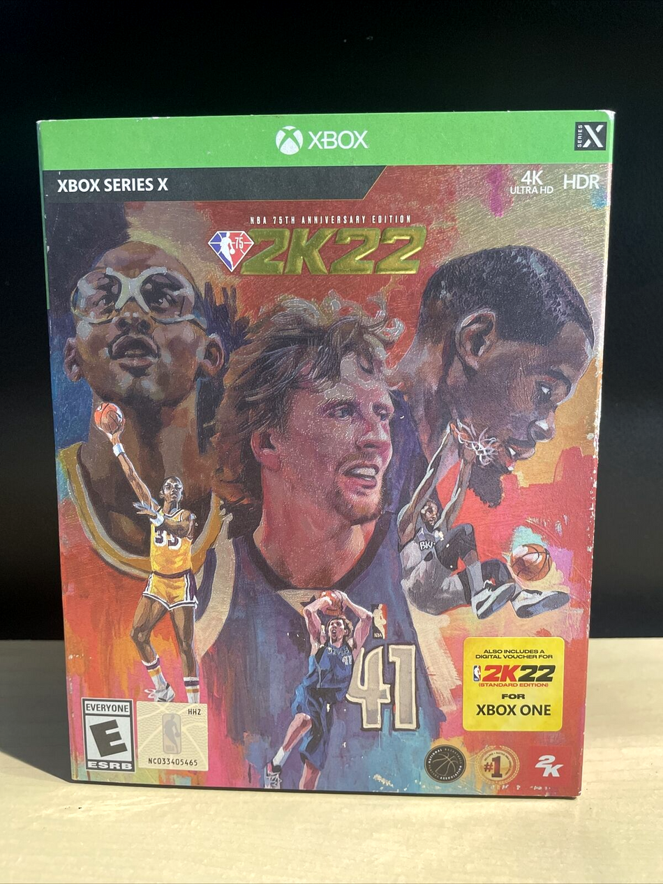 NBA 2K22 75TH ANNIVERSARY ANNIVERSARY EDITION- XBOX SERIES X, WORLD OF BASKETBAL
