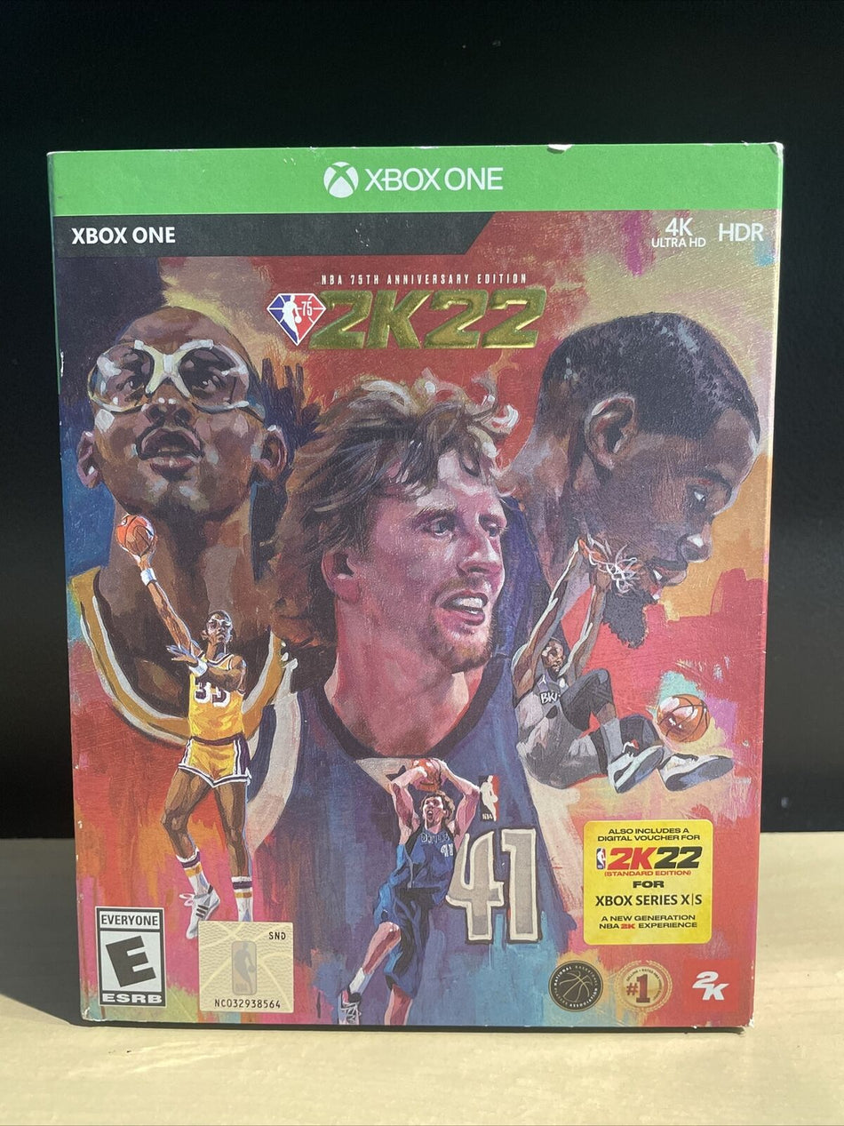 NBA 2K22 75TH ANNIVERSARY ANNIVERSARY EDITION - XBOX ONE, WORLD OF BASKETBALL